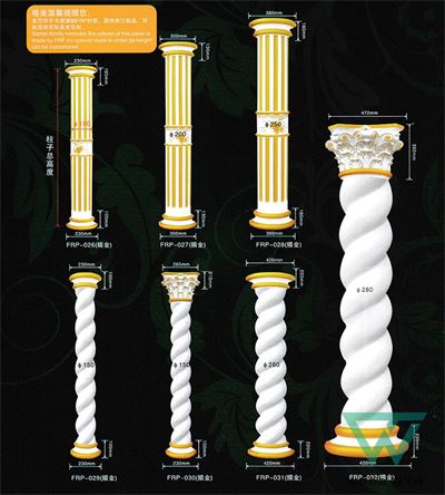 Cột Trang Trí PU CTT011