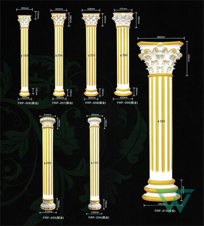 Cột Trang Trí PU CTT012
