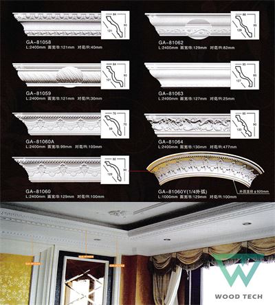 Phào Cổ Trần PU PCT016