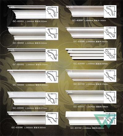 Phào Cổ Trần PU PCT040