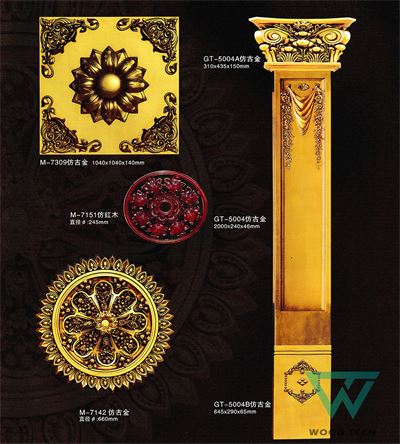 Hoa Văn Trang Trí PU PTT009