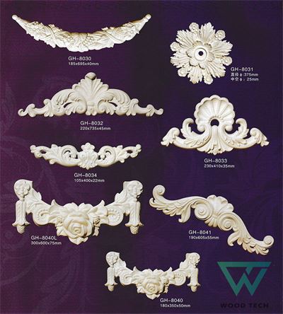 Hoa Văn Trang Trí PU PTT023