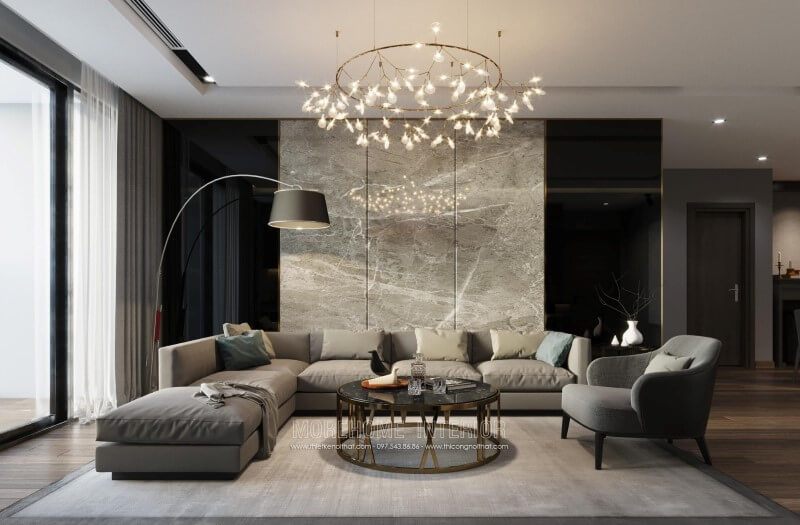 Đơn giản, tiện nghi nhưng vẫn tạo nên sự sang trọng với mẫu sofa L hiện đại