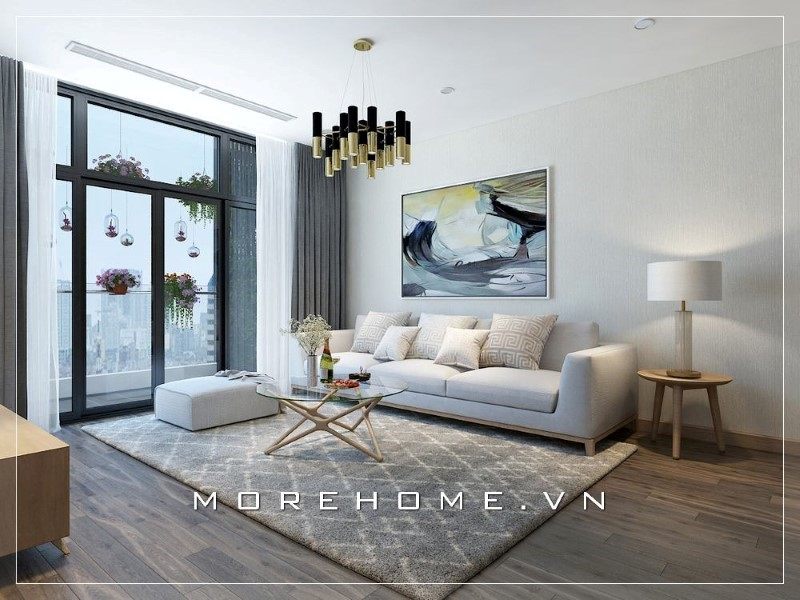 Sofa với gam màu sáng sẽ làm nổi bật và gây ấn tượng cho không gian phòng khách của mỗi gia đình.